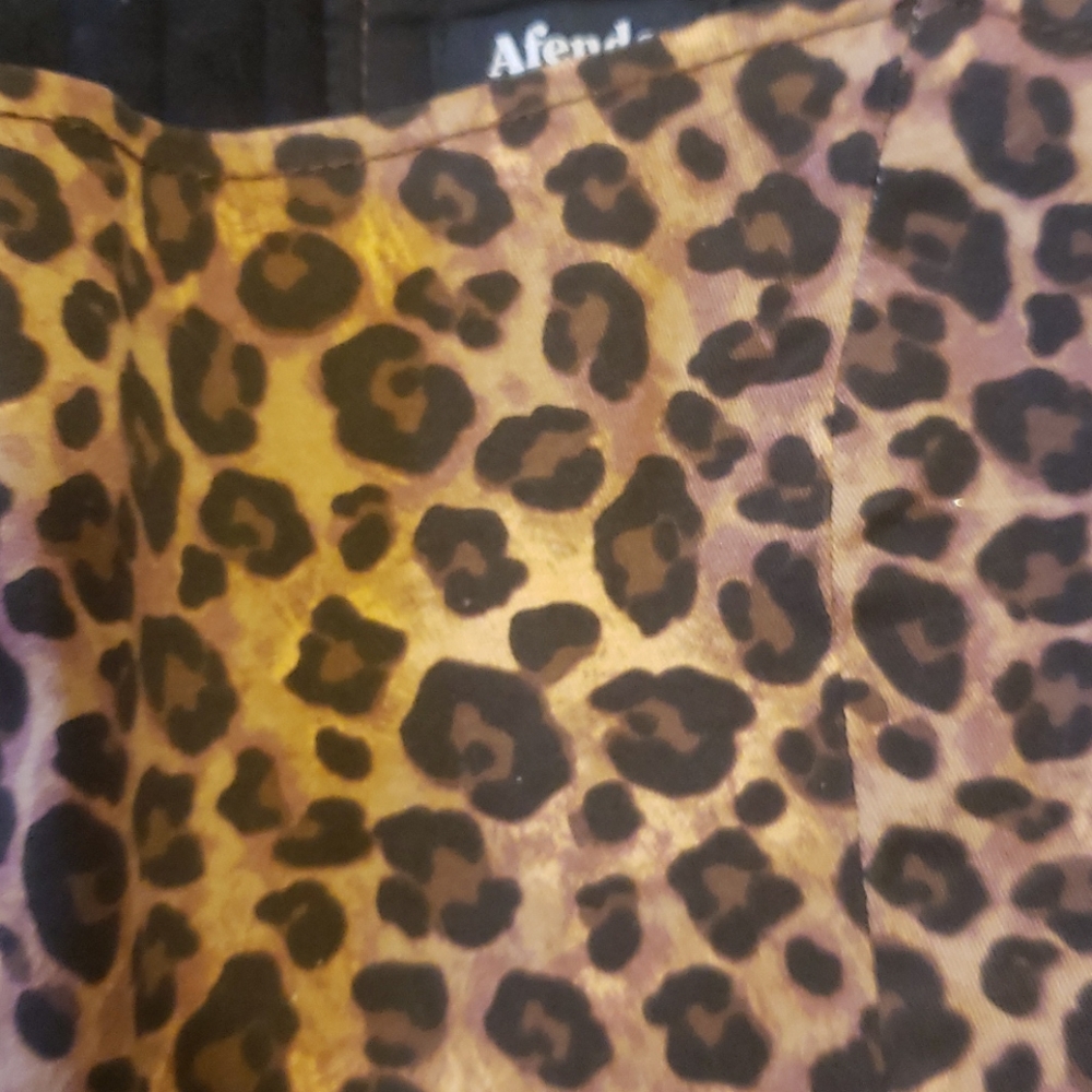 Afends cheetah print crop top - Picture 5 of 6
